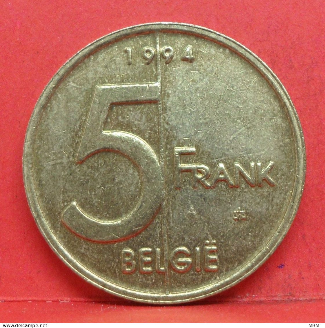 5 Frank 1994 - TTB - Pièce Monnaie Belgie - Article N°2007 - 5 Francs