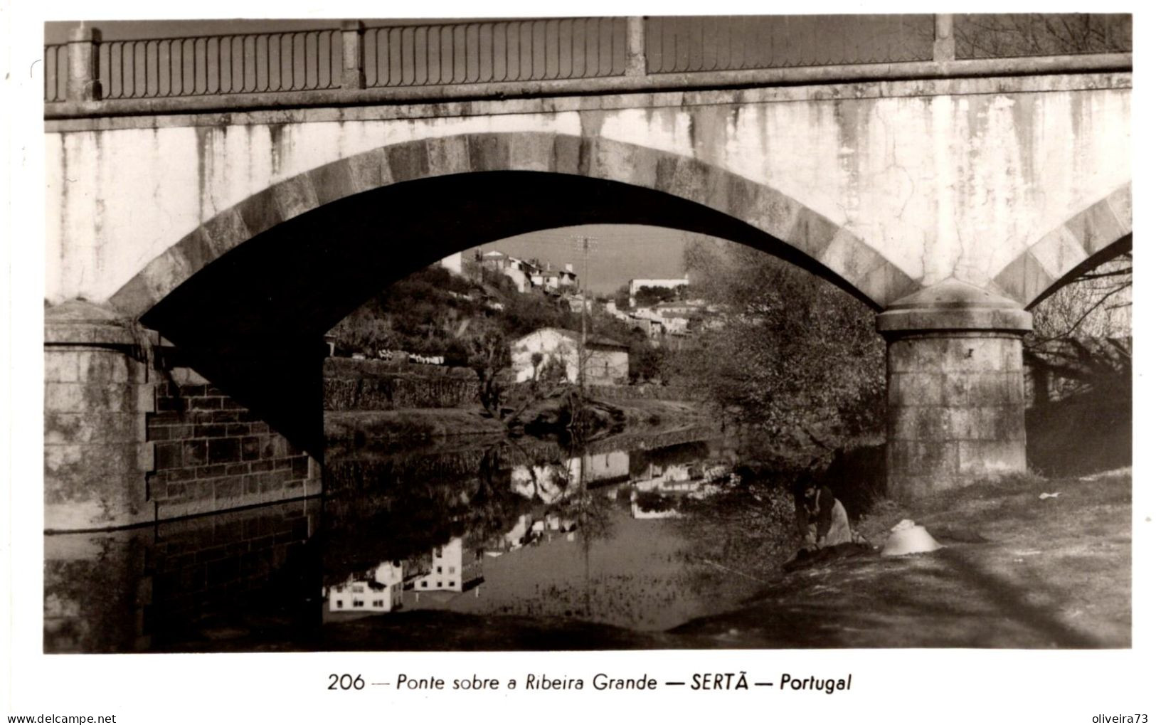 SERTÃ - SERNACHE DO BONJARDIM - Ponte Sobre A Ribeira Grande  - PORTUGAL - Castelo Branco