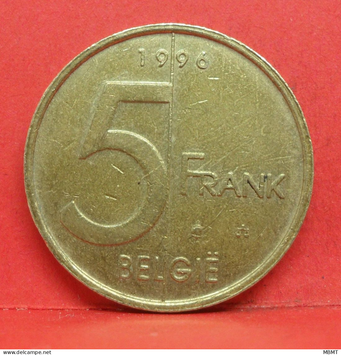 5 Frank 1996 - TTB - Pièce Monnaie Belgie - Article N°2008 - 5 Francs