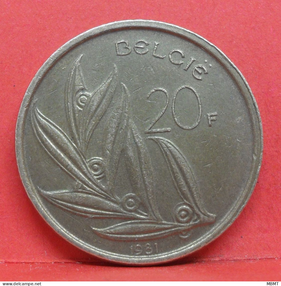 20 Frank 1981 - TTB - Pièce Monnaie Belgie - Article N°2016 - 20 Frank