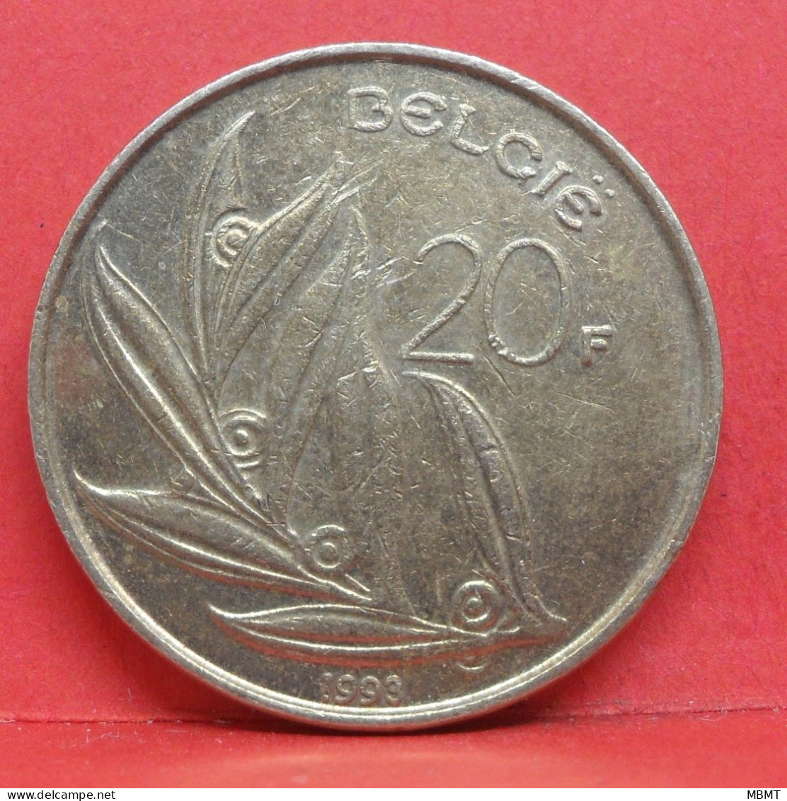 20 Frank 1993 - TTB - Pièce Monnaie Belgie - Article N°2019 - 20 Frank