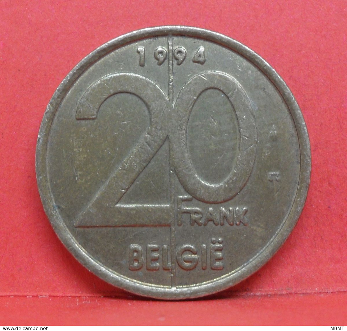 20 Frank 1994 - TB - Pièce Monnaie Belgie - Article N°2020 - 20 Francs