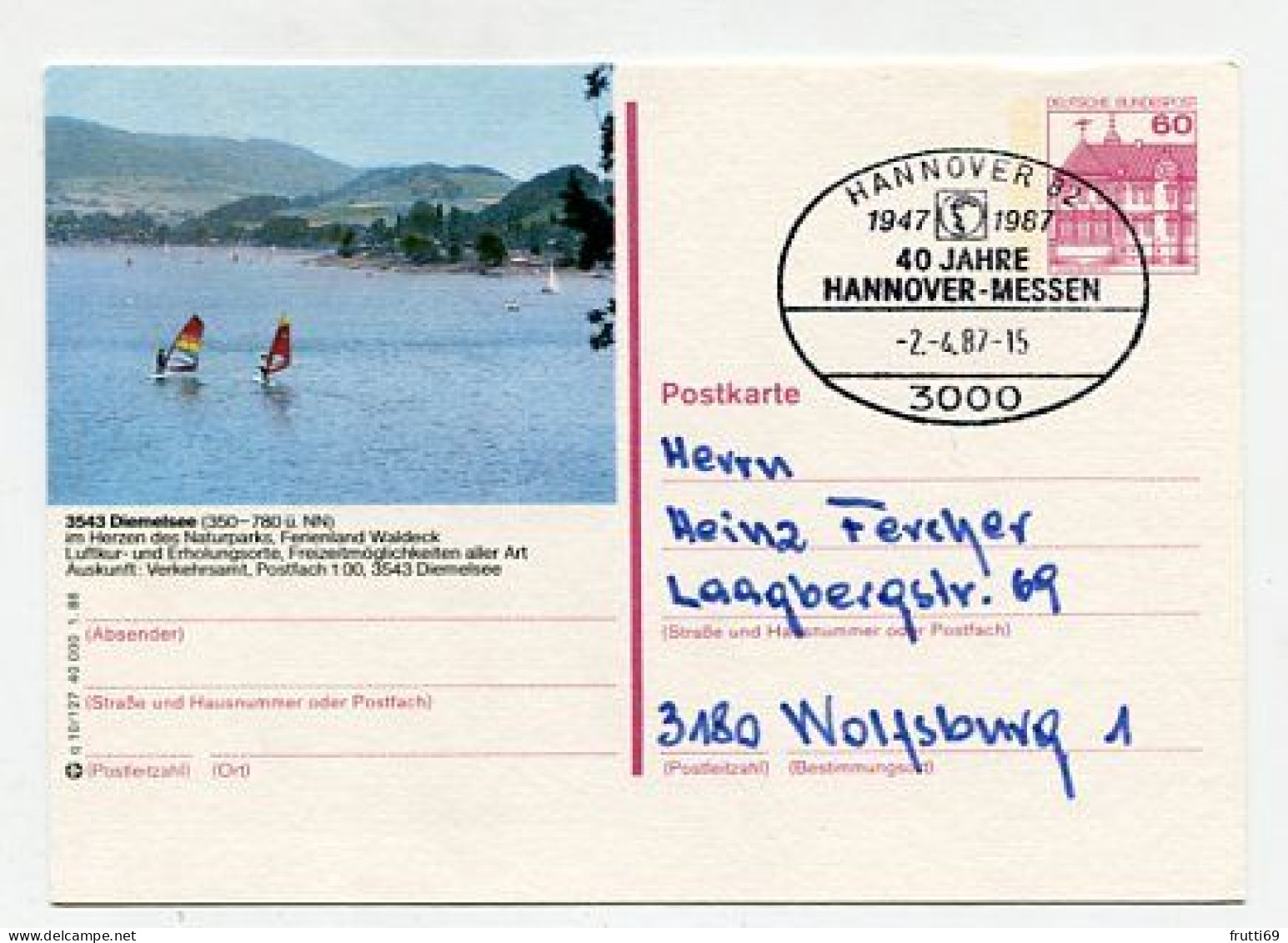 AK 144415 GERMANY - Diemelsee - Waldeck - Waldeck