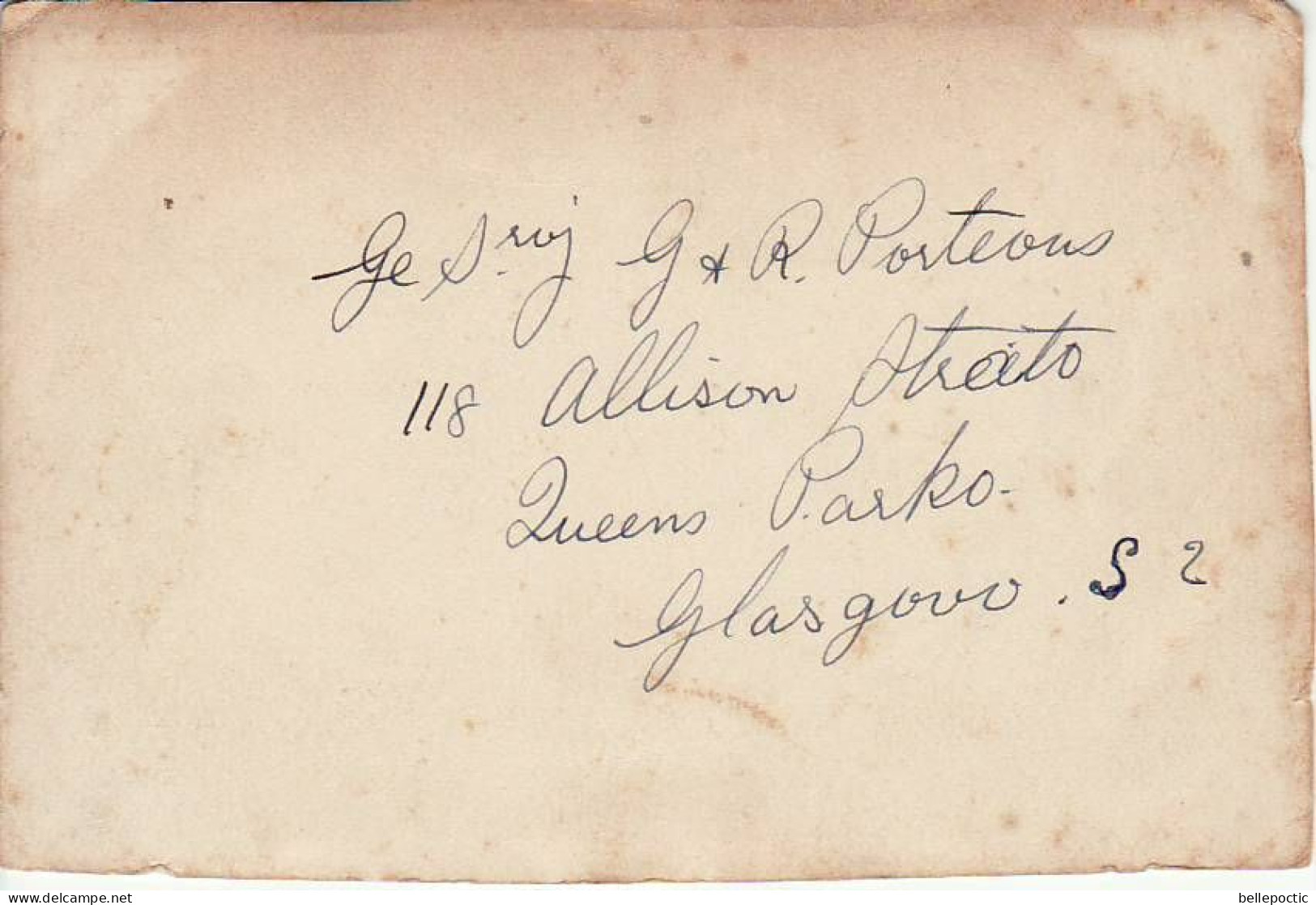 RPPC *Love * *Amo* Isiah 11.6  Esperanto - Glasgow - Esperanto