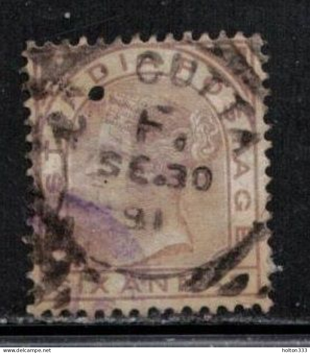 INDIA Scott # 33 Used - QV - Hinge Remnant - 1854 Compagnie Des Indes