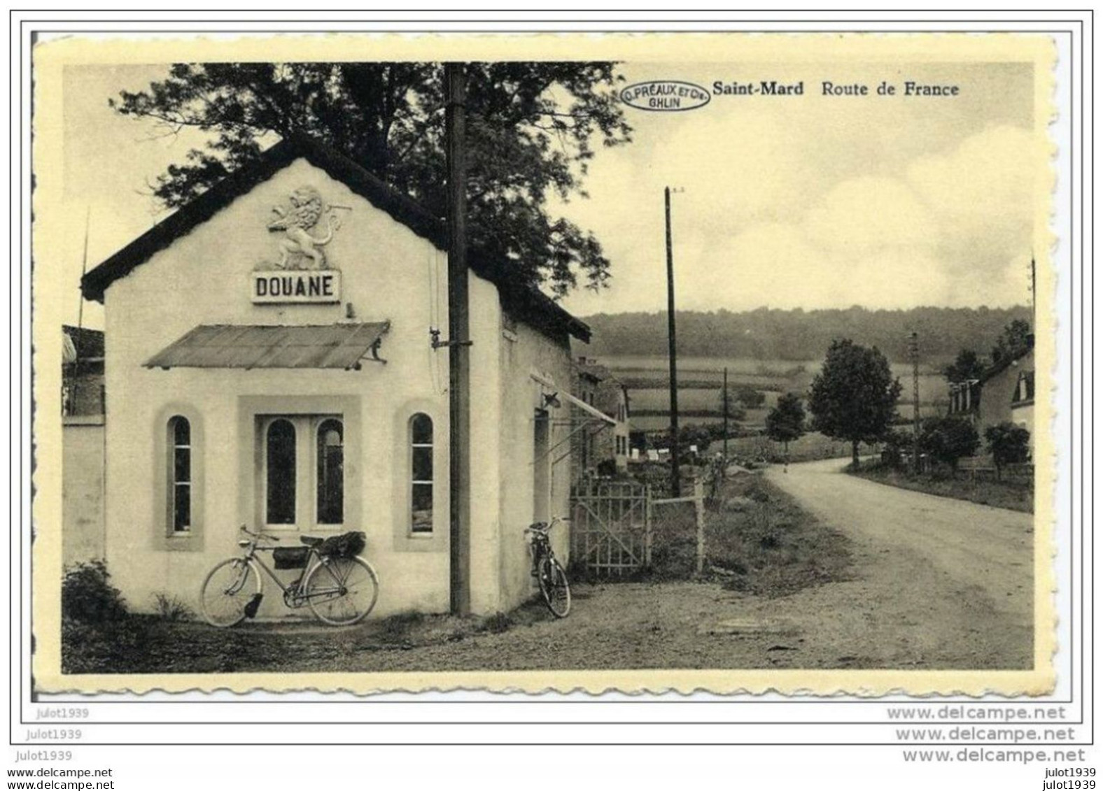 SAINT - MARD ..--  DOUANE  BELGE . FRONTIERE . 1957  Route De France . - Virton