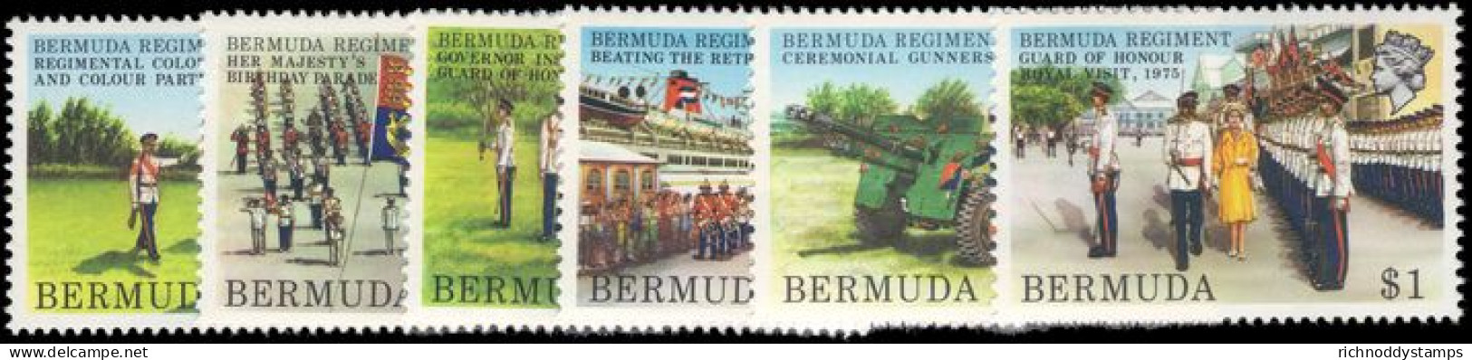 Bermuda 1982 Bermuda Regiment Unmounted Mint. - Bermuda