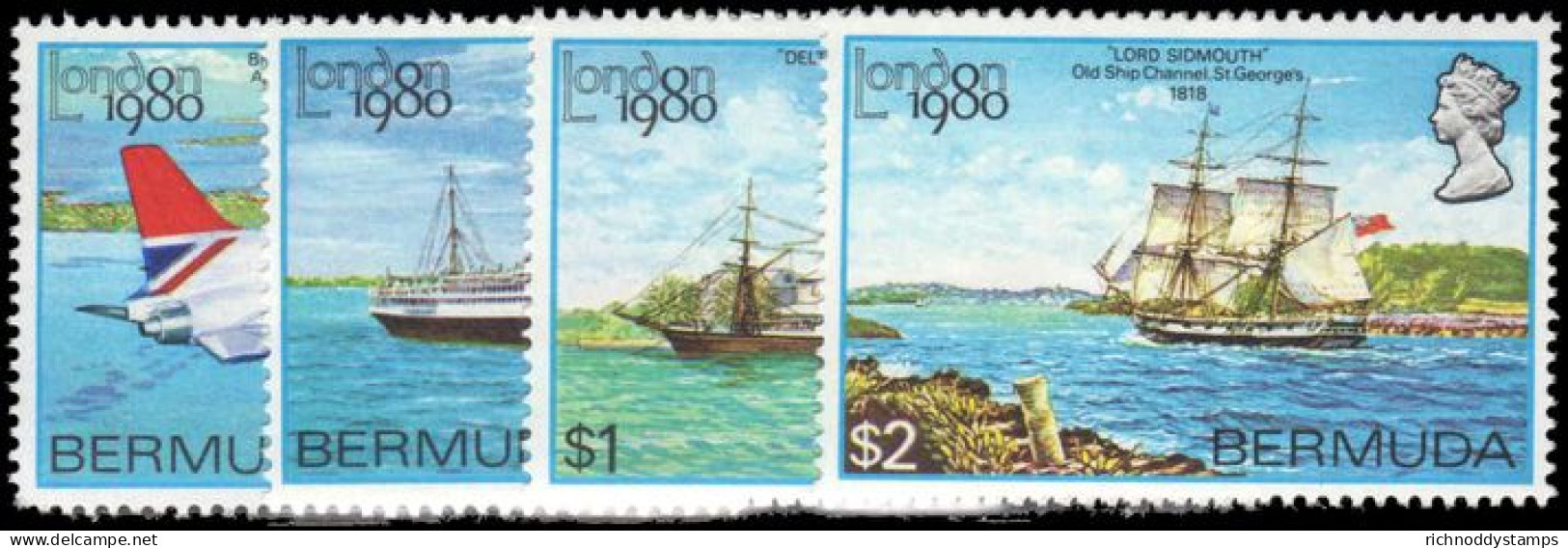 Bermuda 1980 London 80 Unmounted Mint. - Bermuda