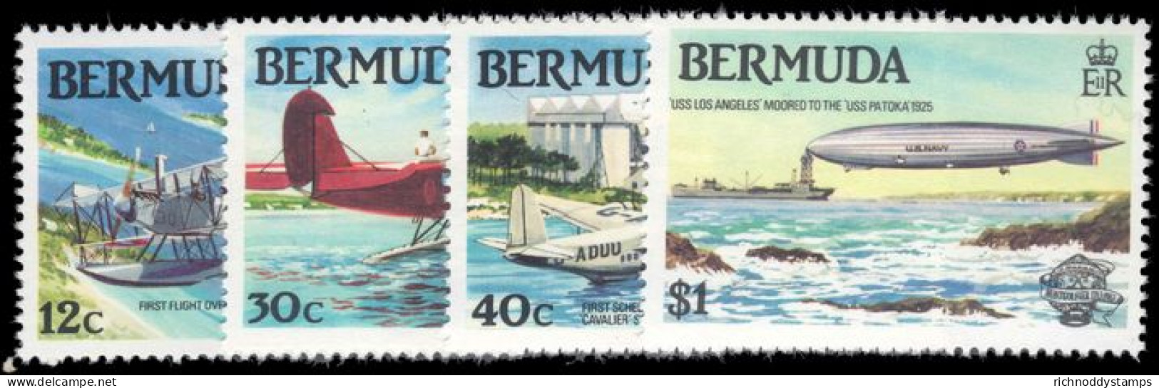 Bermuda 1983 Manned Flight Unmounted Mint. - Bermuda