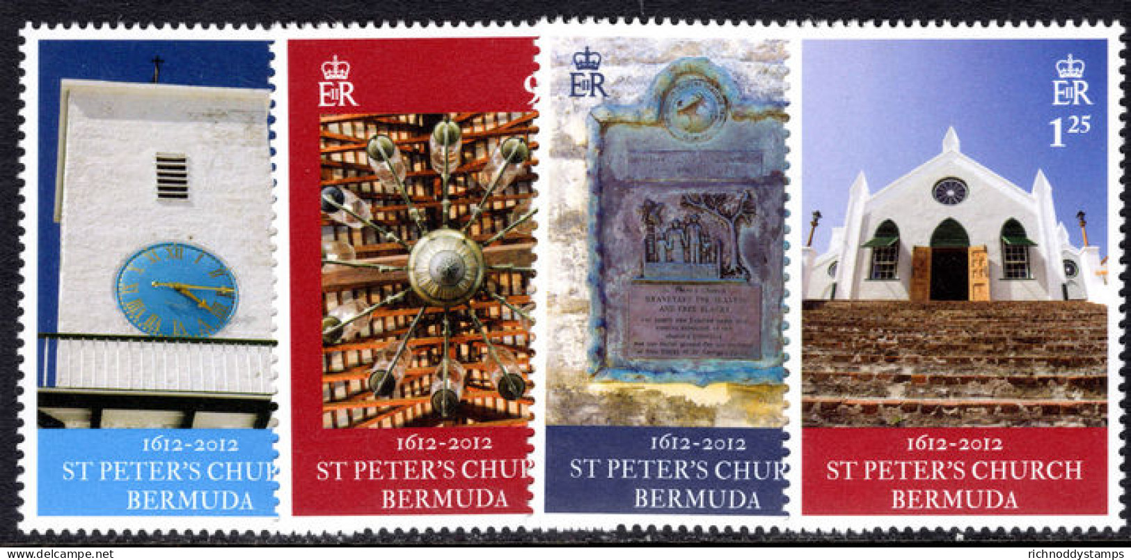 Bermuda 2012 St Peters Church Unmounted Mint. - Bermudas