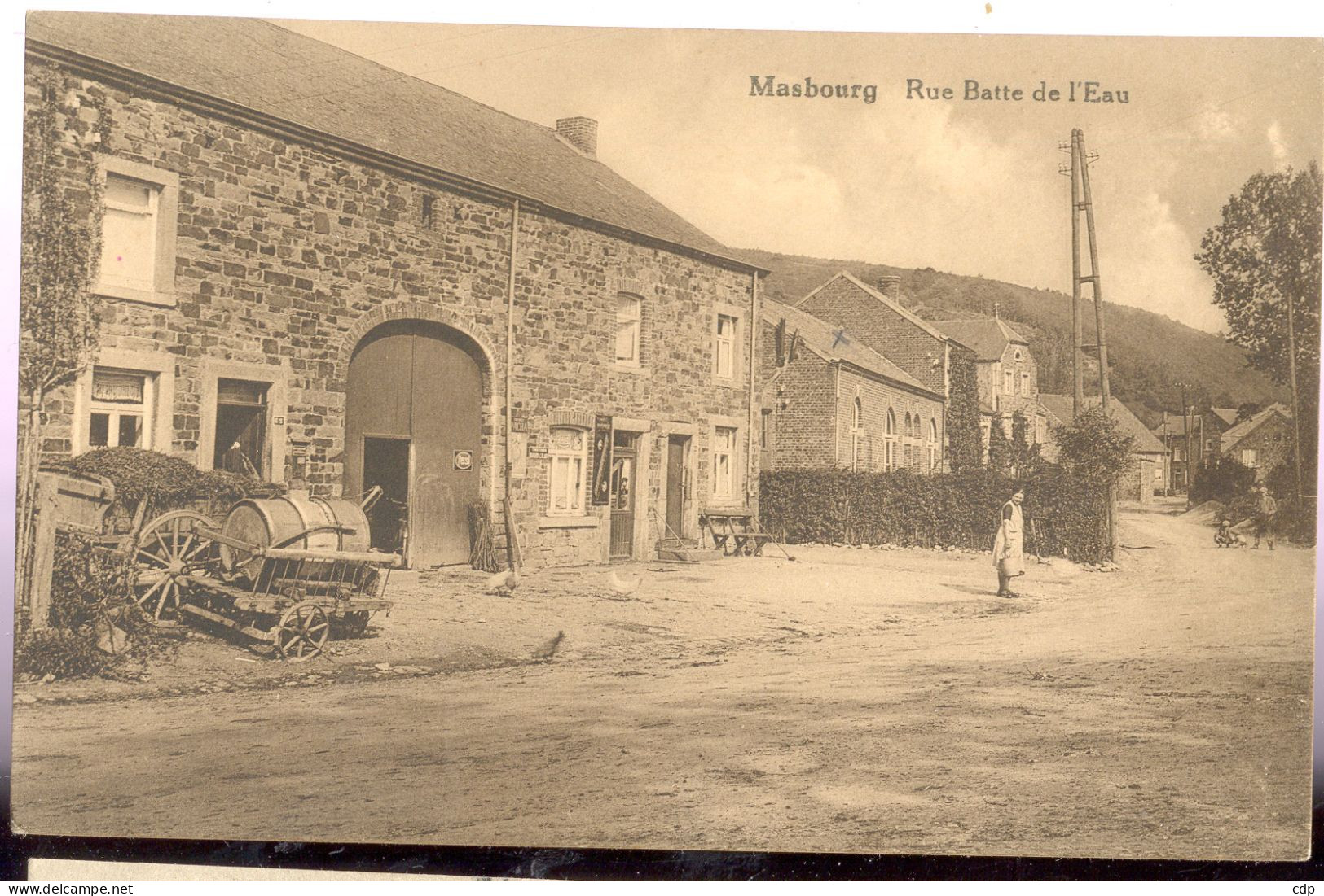 Cpa Masbourg   1940 - Nassogne