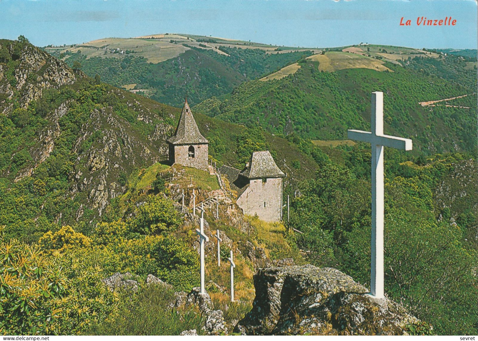 LA VINZELLE. - Son Chemin De Croix Et Son Eglise - Andere & Zonder Classificatie