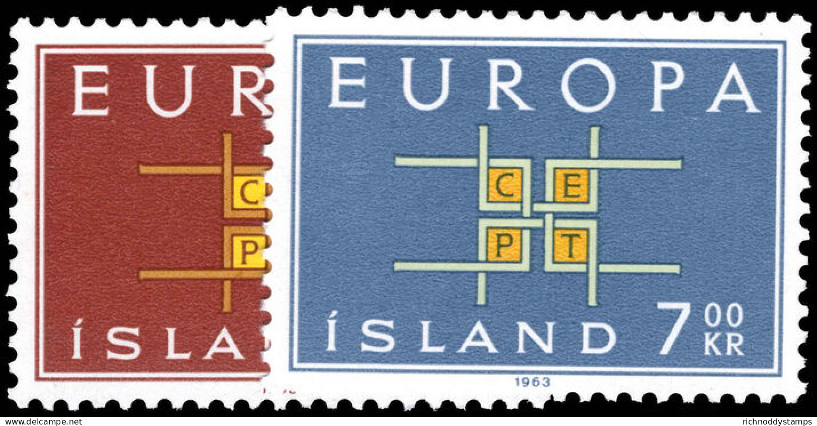 Iceland 1963 Europa Unmounted Mint. - Ungebraucht