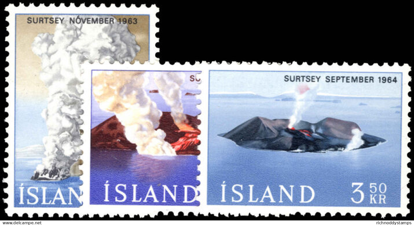 Iceland 1965 Birth Of Surtsey Island Unmounted Mint. - Ungebraucht