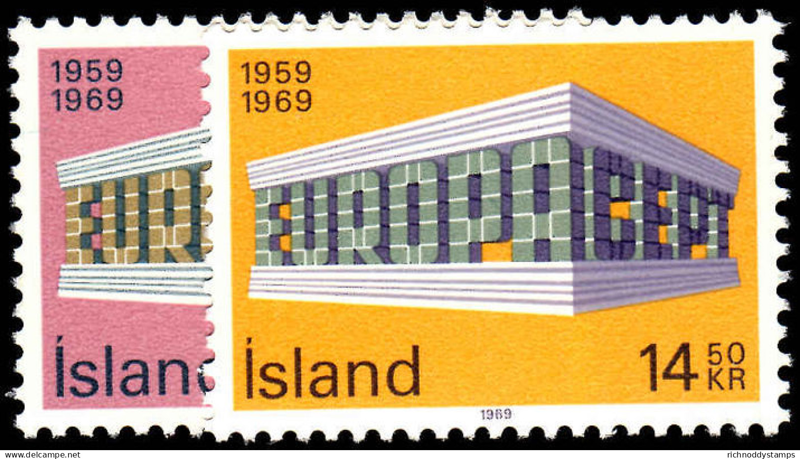 Iceland 1969 Europa Unmounted Mint. - Ungebraucht