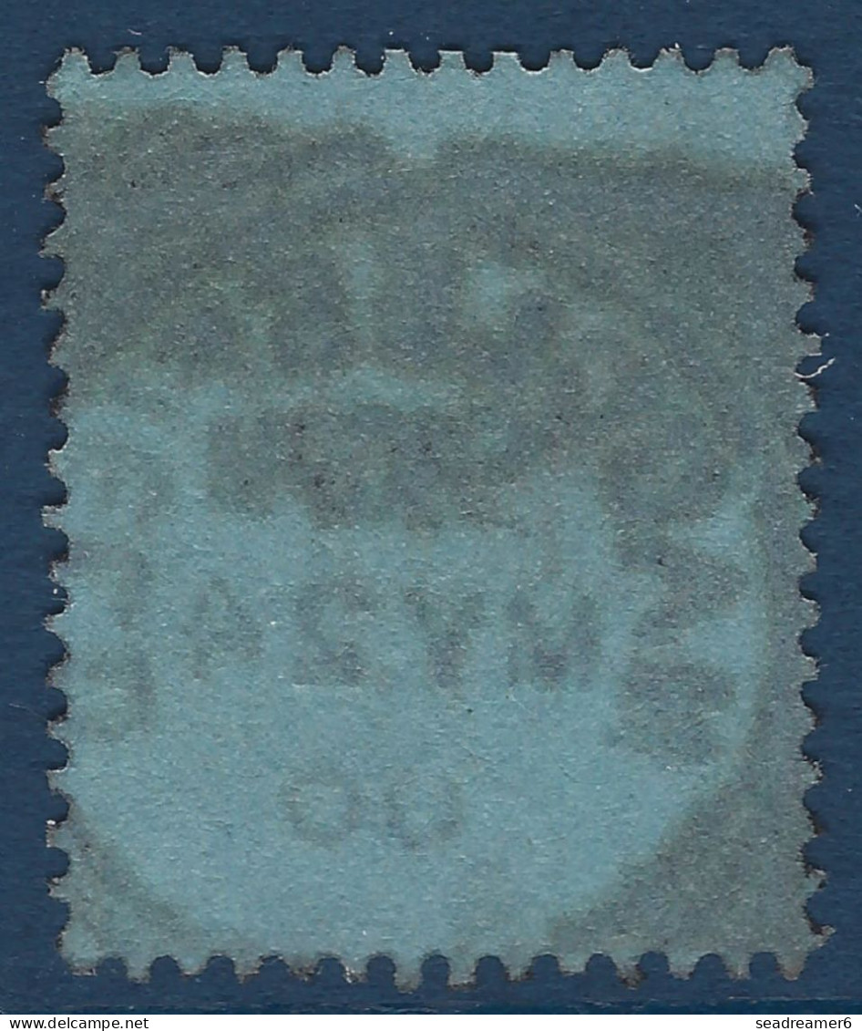 Grande Bretagne N°95 2 1/2 Penny Violet Sur Bleu Obliteration Dateur Mixte De MACCLESFIELD SUPERBE - Usati