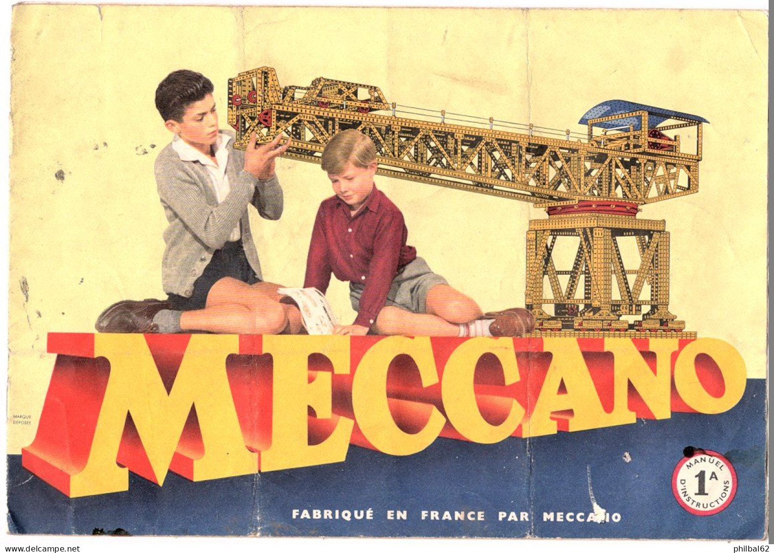 Lot De 4 Catalogues Anciens Meccano. - Meccano