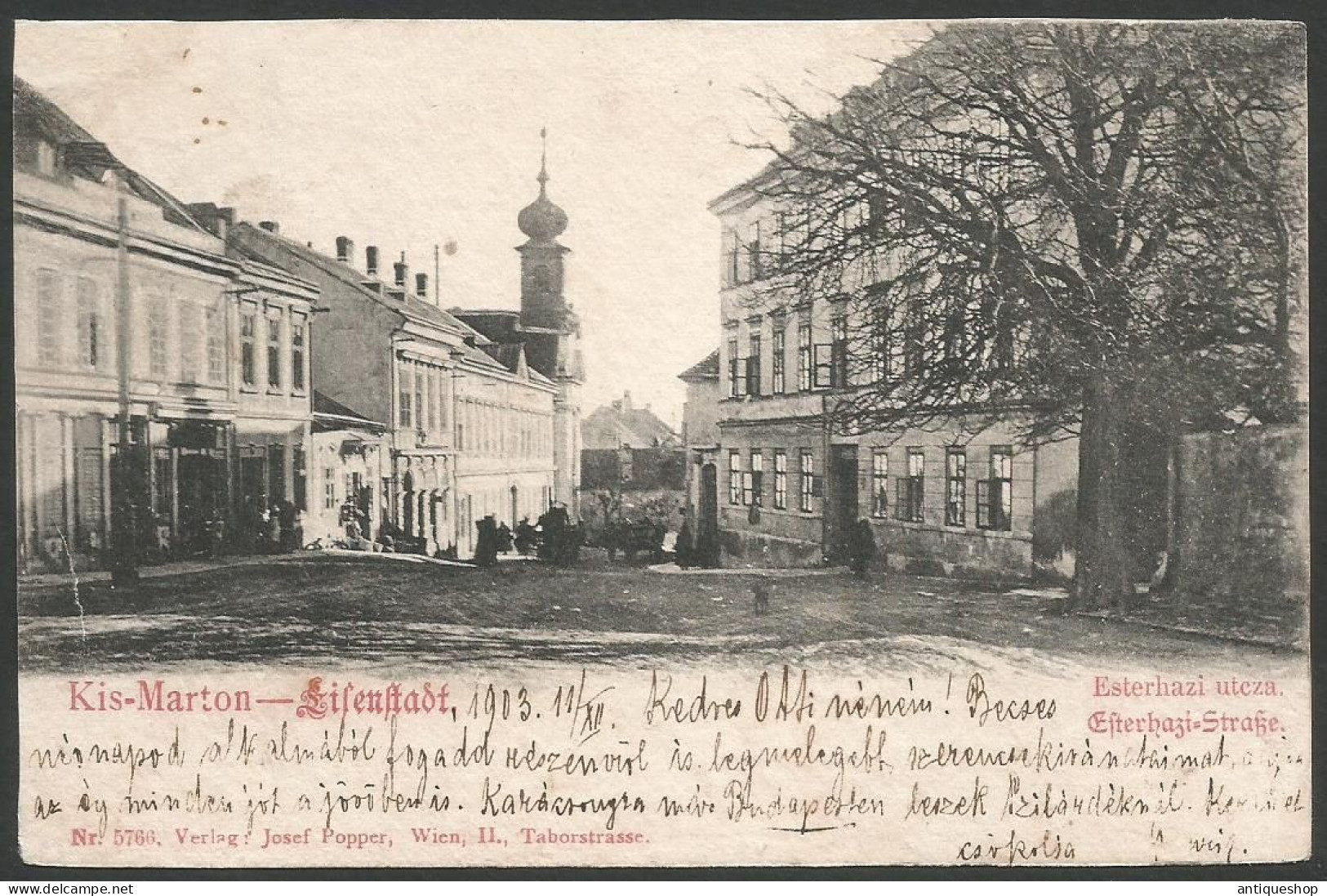 Austria-----Eisenstadt-----old Postcard - Eisenstadt
