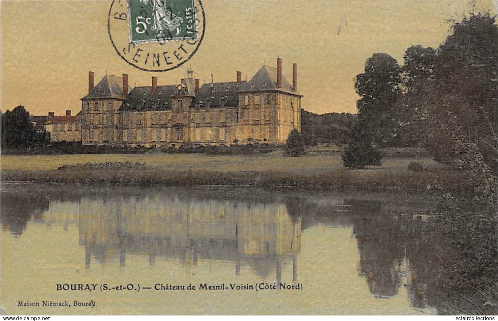 Bouray          91           Château De Mesnil-Voisin     Côté Nord          (voir Scan) - Autres & Non Classés