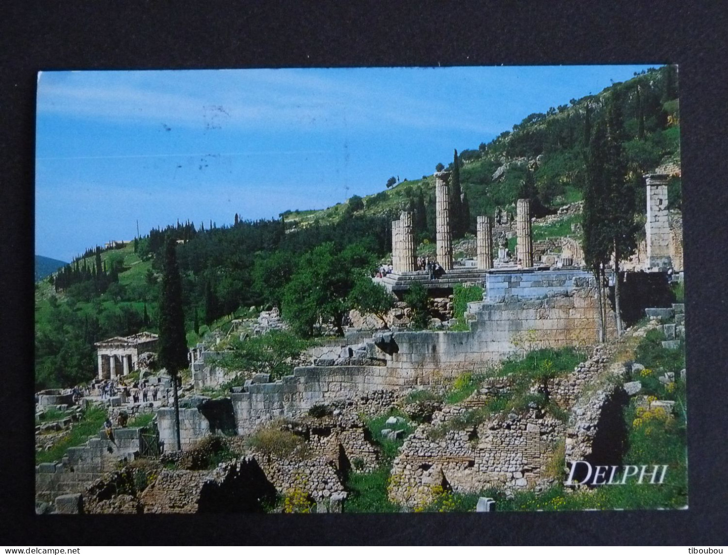 GRECE GREECE HELLAS GRIECHENLAND AVEC YT 2028 DESSIN ENFANT SUR FUTUR - DELPHES - Storia Postale