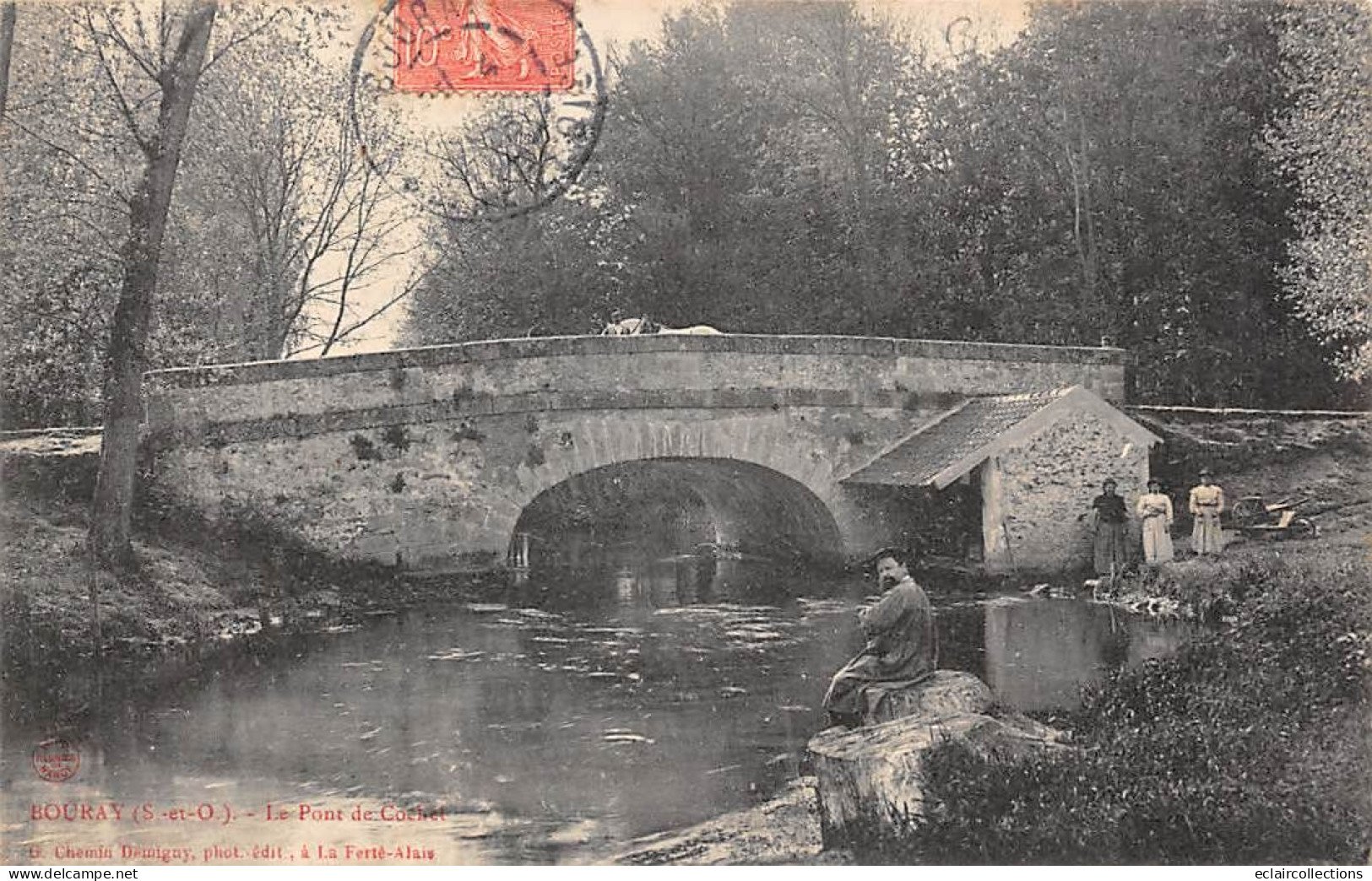 Bouray          91           Le Pont De Cochet   - Lavoir -  (voir Scan) - Other & Unclassified