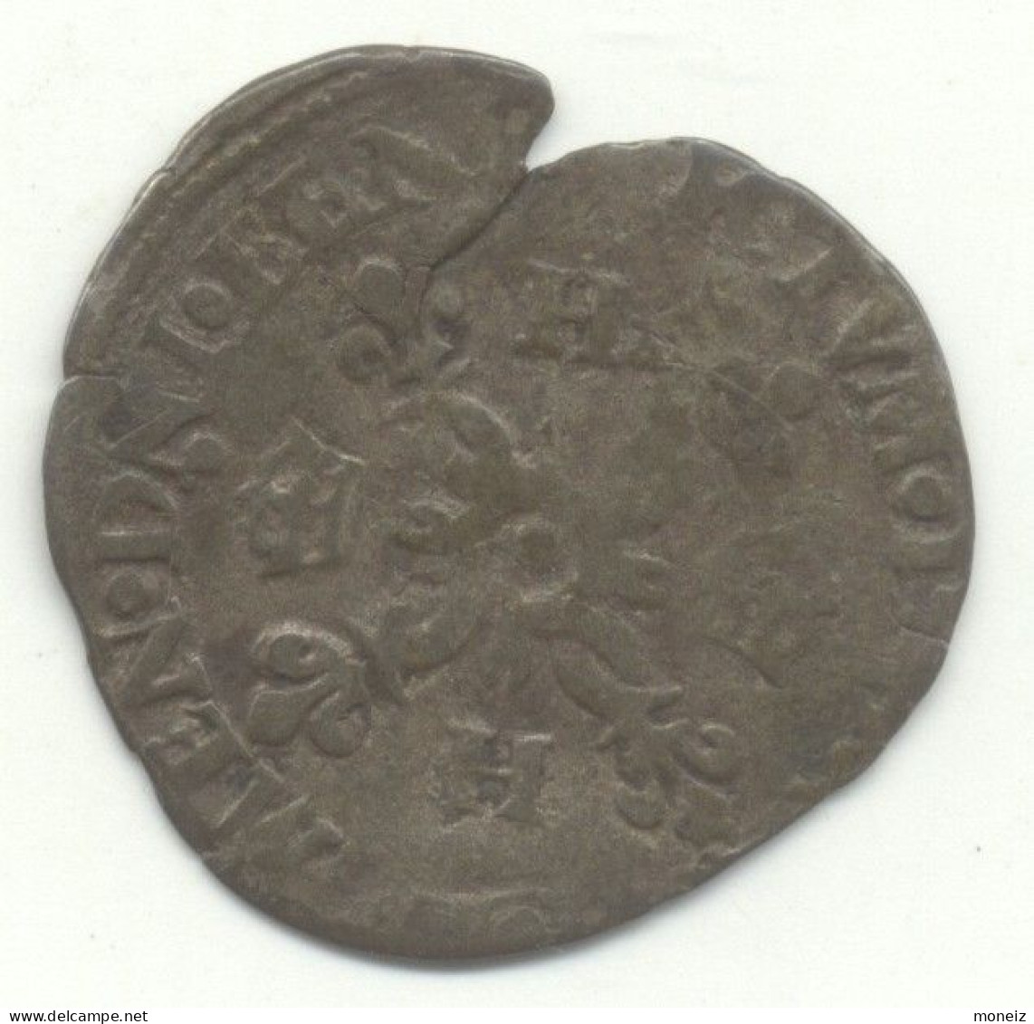 Douzain Aux Croissants - Henri II 1549 I Limoges - 1547-1559 Henry II