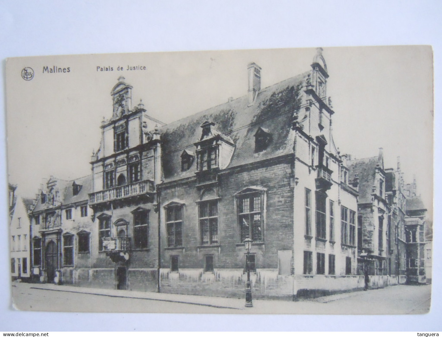 Cpa Mechelen Malines Palais De Justice Ed. Nels Serie 37 N° 31 - Malines