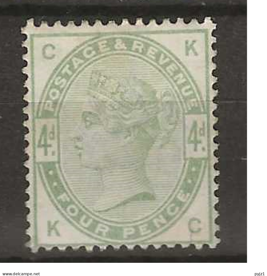 1883 MNG Great Britain SG 192 - Neufs