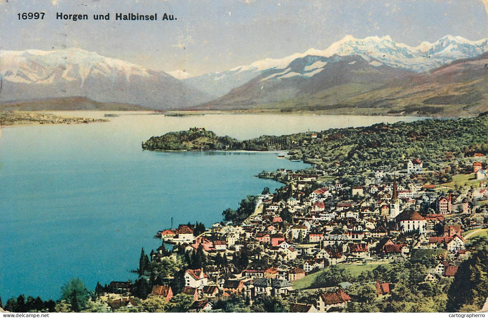 Switzerland Horgen Und Halbinsel Au. - Horgen