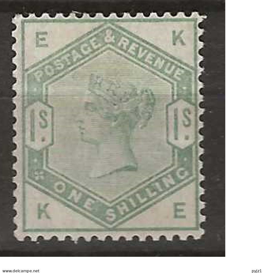 1883 MH Great Britain SG 196 - Unused Stamps