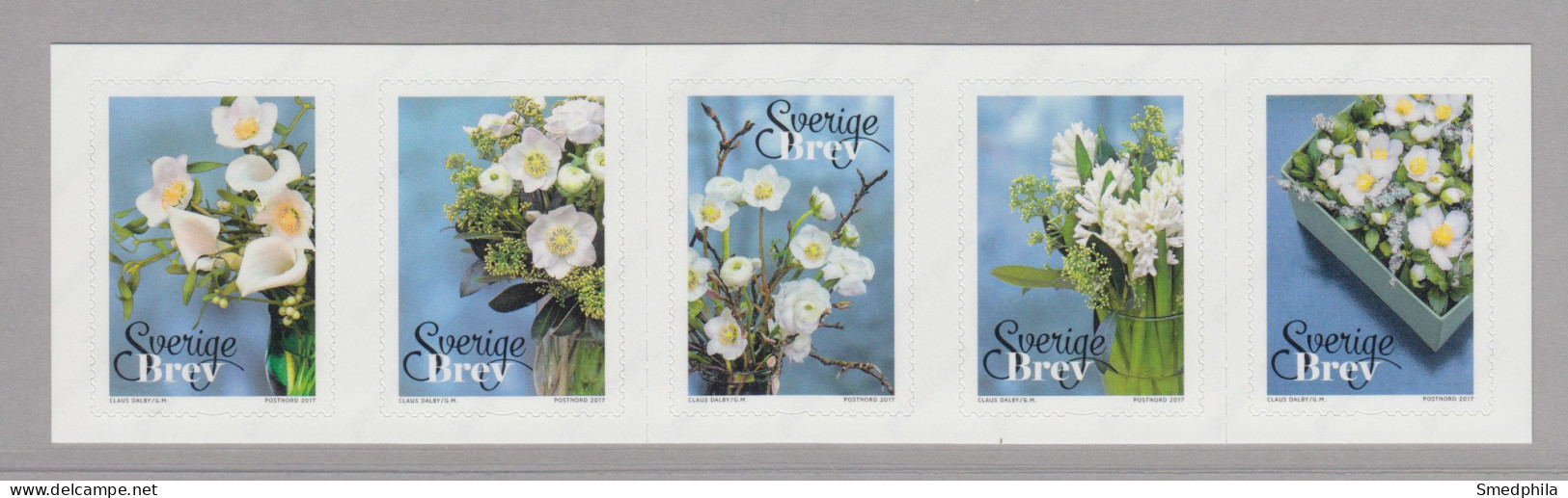 Sweden 2017 - Winter Flowers ** - Unused Stamps