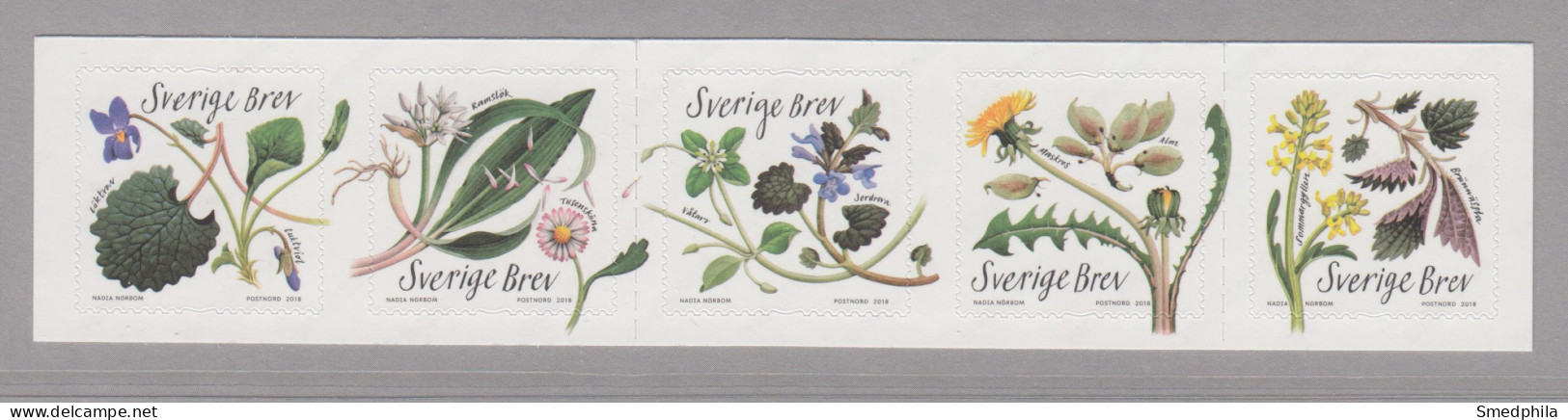 Sweden 2018 - Nature's Larder ** - Unused Stamps