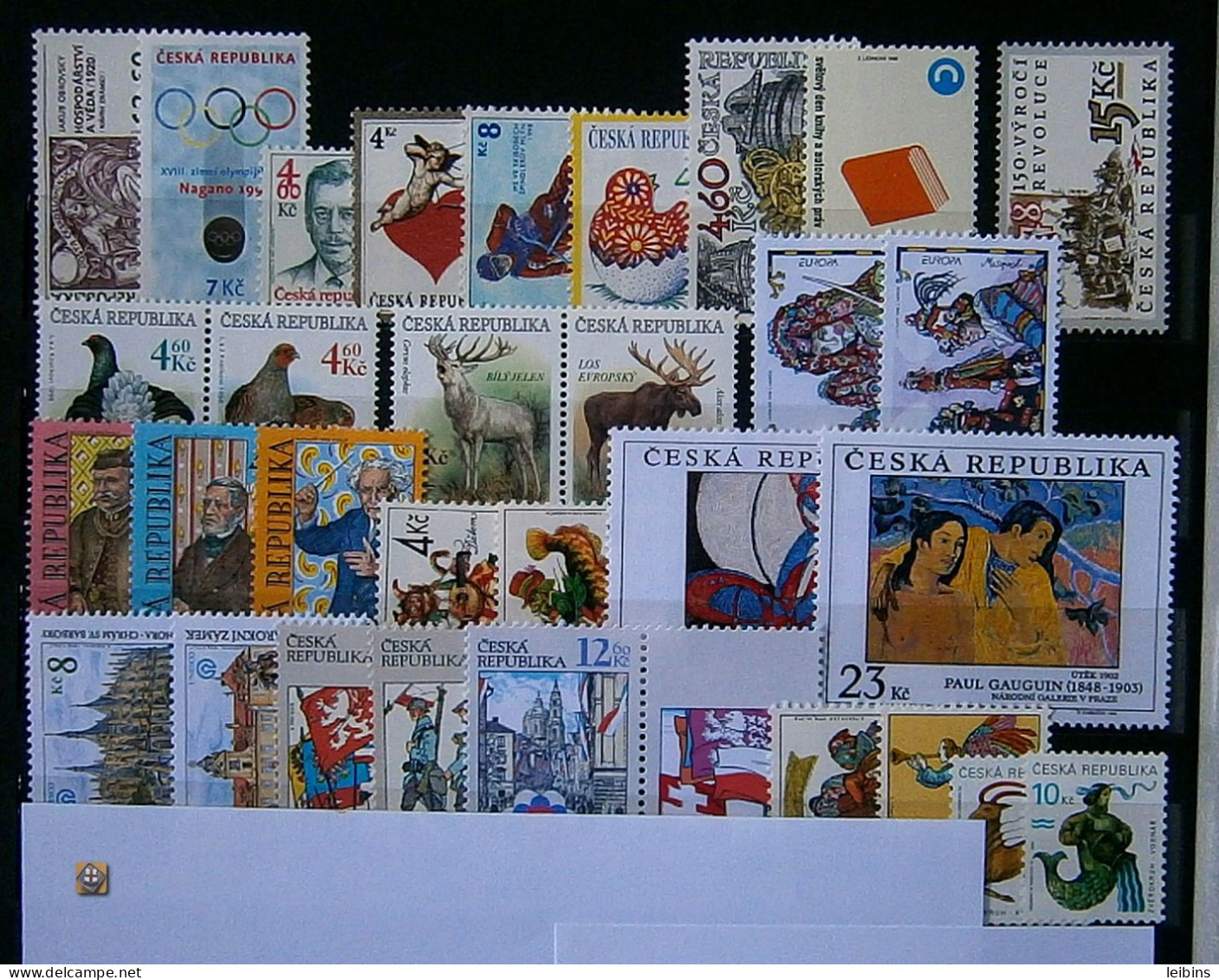 1998 Czech Republic Mi.Complete Year, Series, Blocks /** - Volledig Jaar