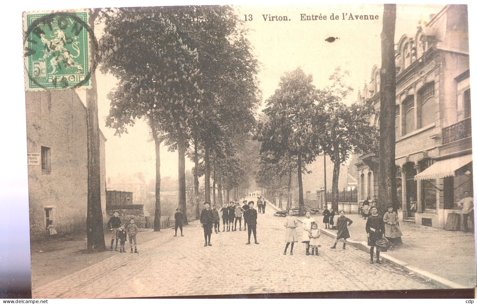 Cpa Virton  1912 - Virton