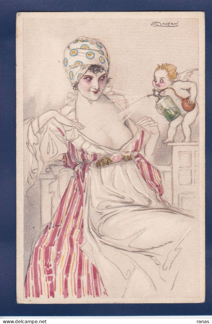 CPA MAUZAN Illustrateur Italien Femme Woman Art Déco Non Circulé érotisme 102-3 - Mauzan, L.A.