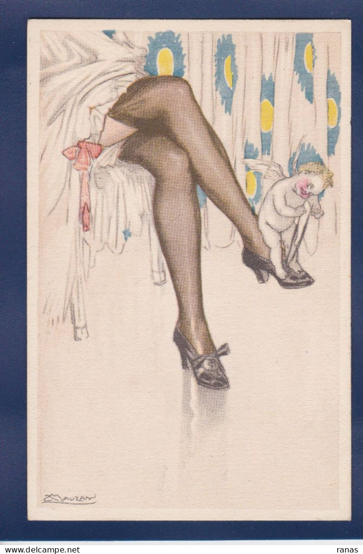 CPA MAUZAN Illustrateur Italien Femme Woman Art Déco Non Circulé érotisme 102-2 - Mauzan, L.A.