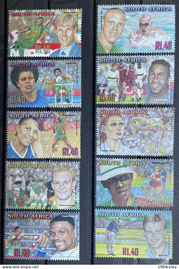 SOUTH AFRICA - MNH** - 2001 - # 1328/1337 - Ungebraucht