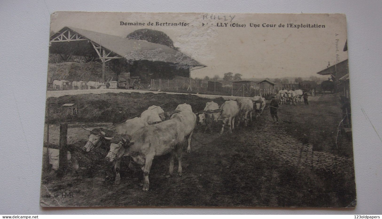 60 PLAILLY . Domaine De Bertrandfosse . Une Cour De L'exploitation - Sonstige & Ohne Zuordnung