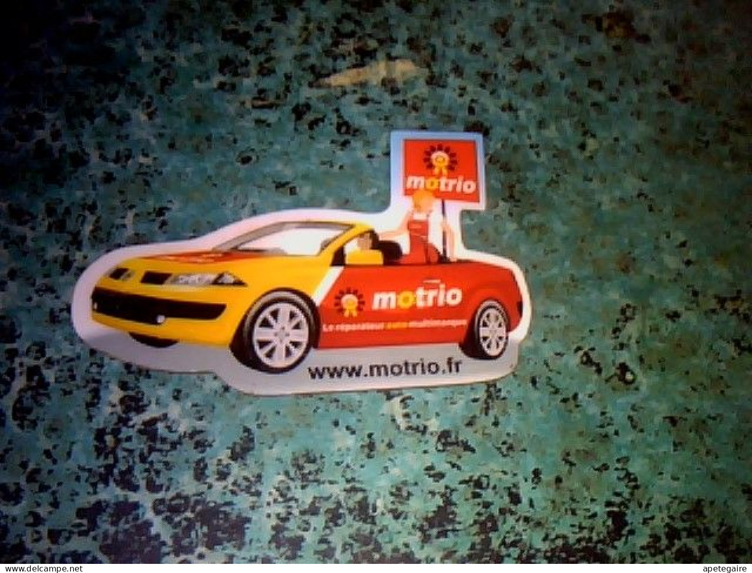 Magnet Publicitaire  Motrico Réparateur Automobile - Reclame