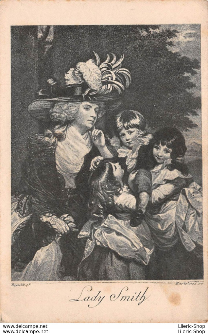 Publicité Fulgor - Reproduction De La Gravure De Bartolozzi D'après Reynolds "Lady Smith Et Ses Enfants" - Werbepostkarten