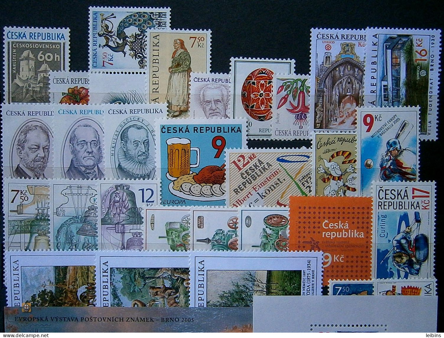 2005 Czech Republic Mi.Complete Year (434 Missing), Series, Blocks /** - Años Completos