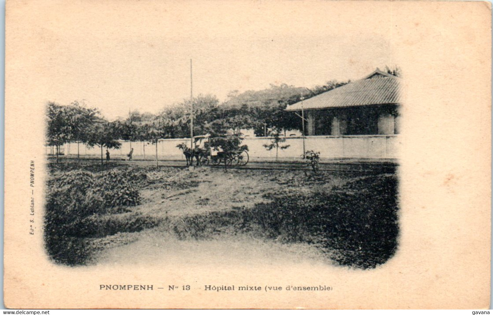 PNOMPENH - Hopital Mixte (Vue D'ensemble) - Cambodge