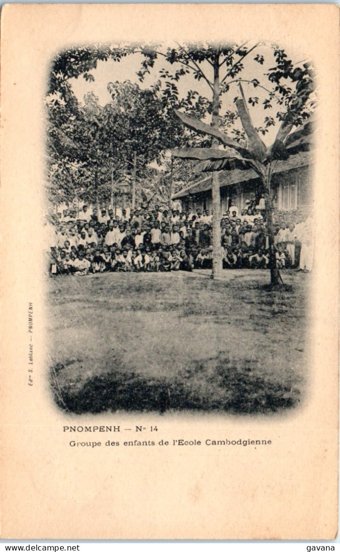 PNOMPENH - Groupe Des Enfants De L'école Cambodgienne  - Cambodge