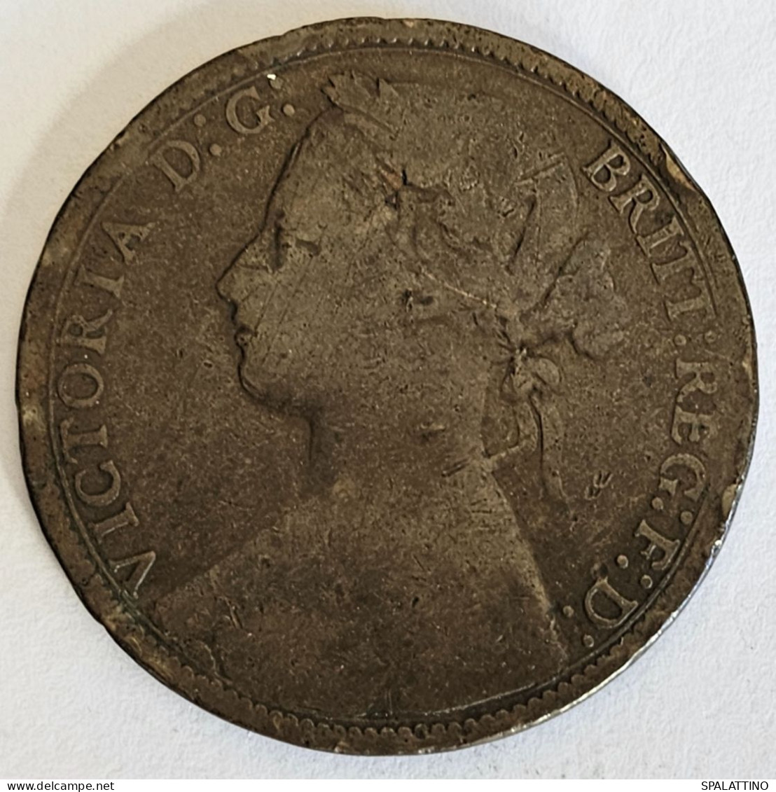 GREAT  BRITAIN- ONE PENNY 1878. - D. 1 Penny