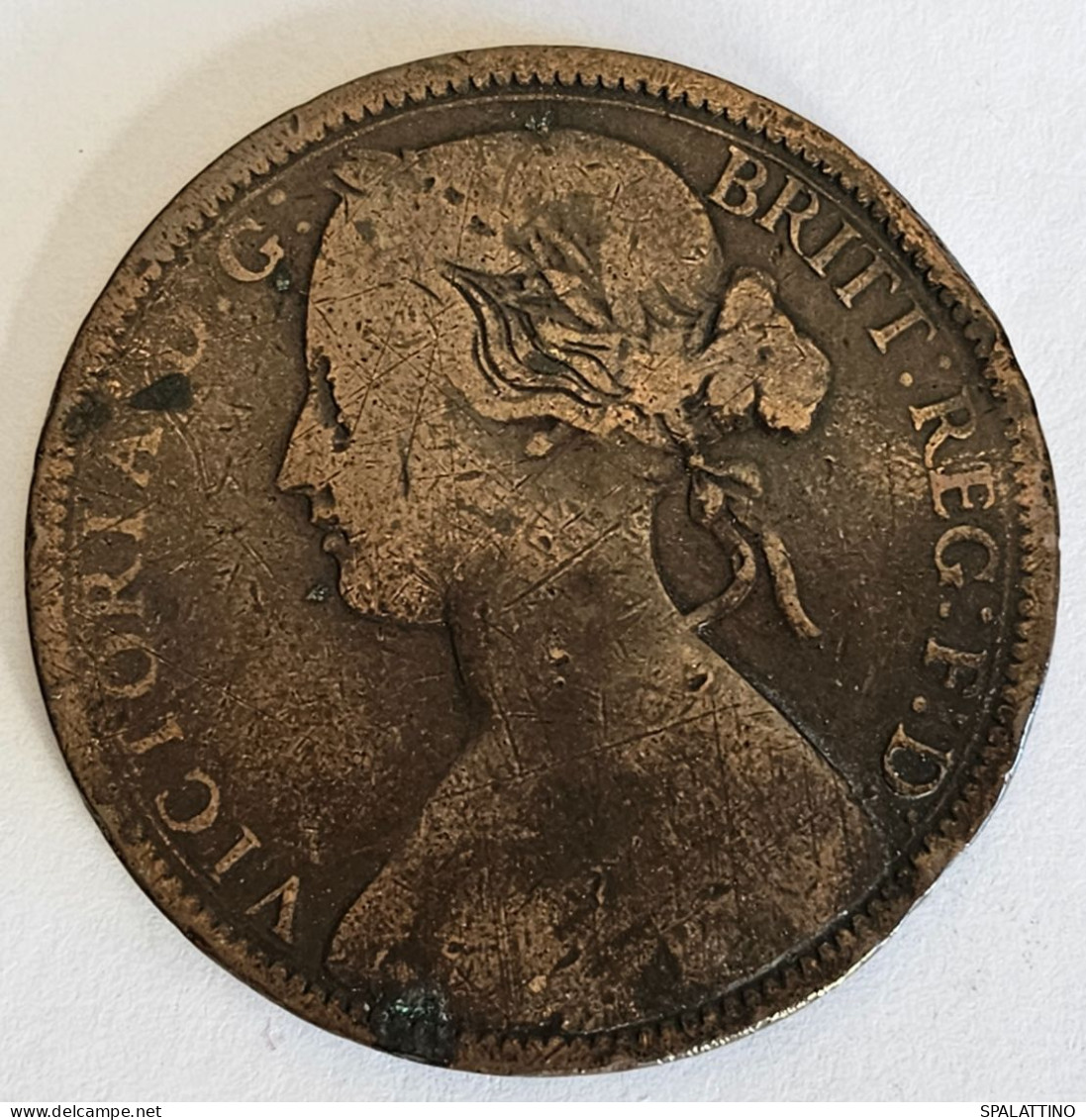GREAT  BRITAIN- ONE PENNY 1863. - D. 1 Penny