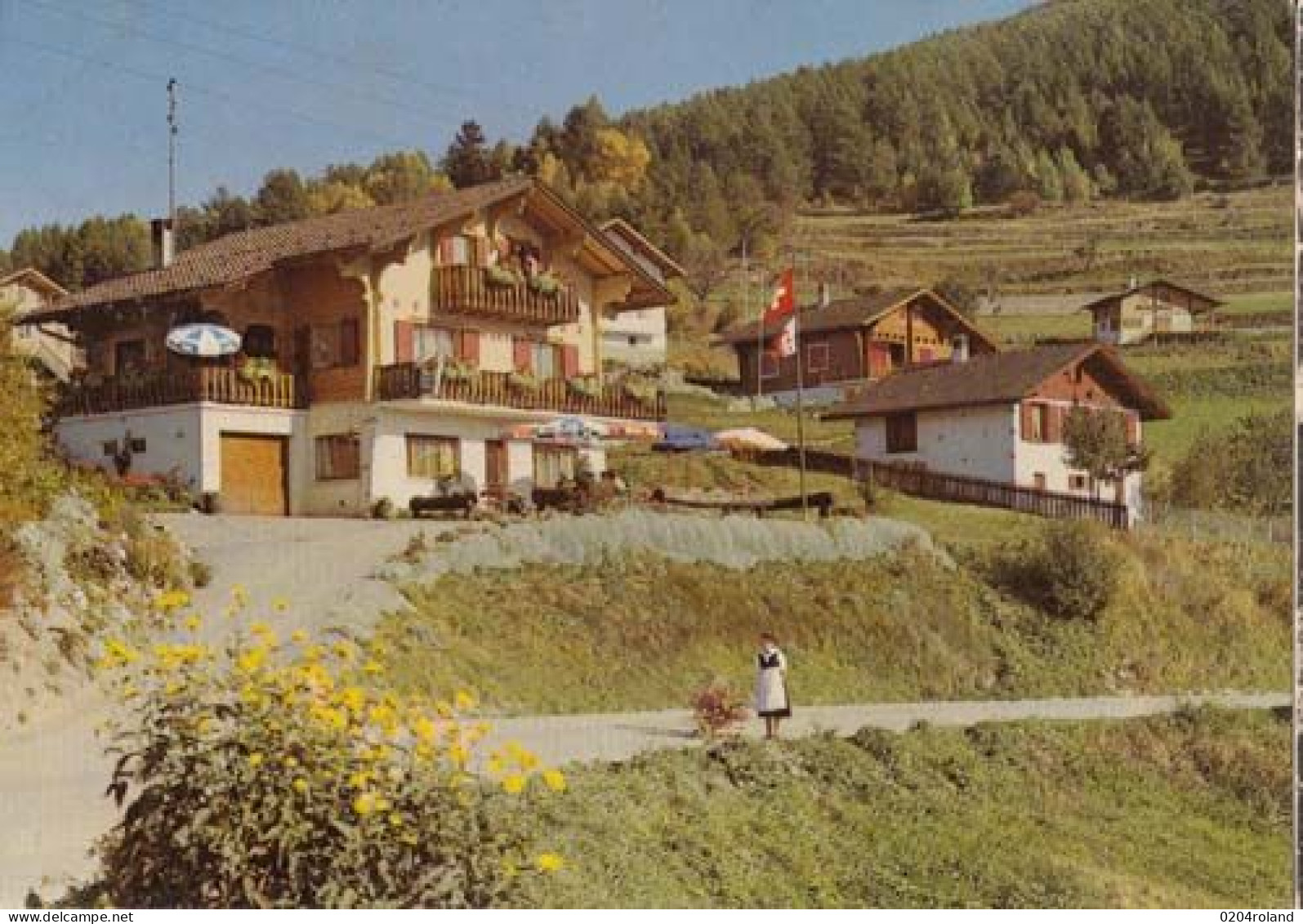 CPSM - Suisse VS - Nax Sur Sion - Balcon Du Ciel - PRIX FIXE - Nax