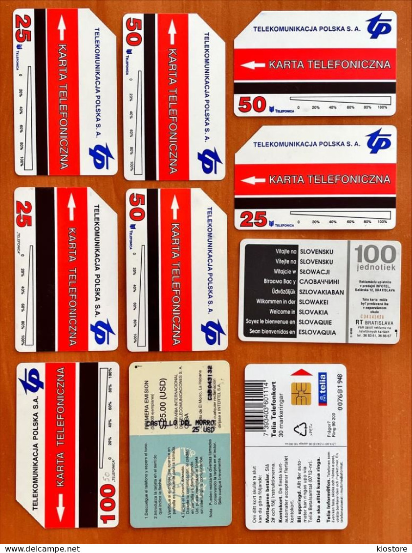 10 Different Phonecards For Collection (different Cities) - Landschaften