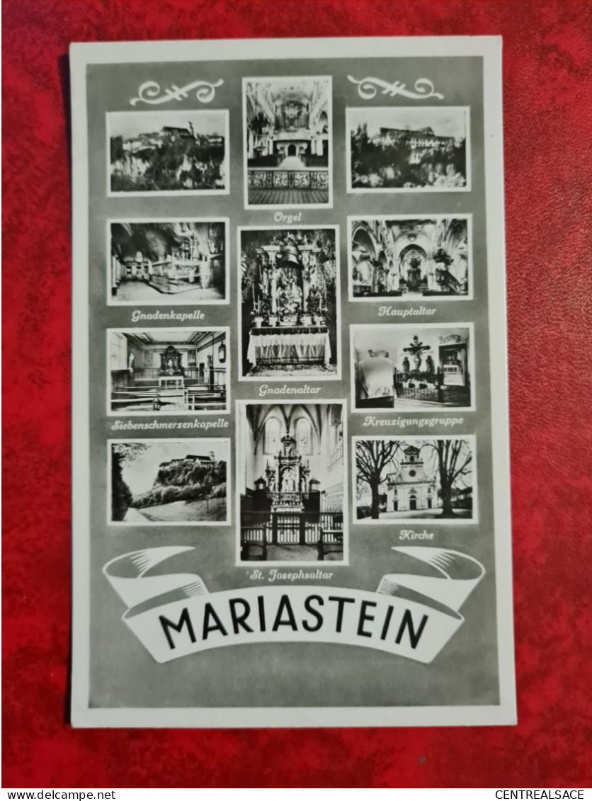 Carte SUISSE SOLEURE KLOSTER MARIASTEIN MULTIVUES - Metzerlen-Mariastein
