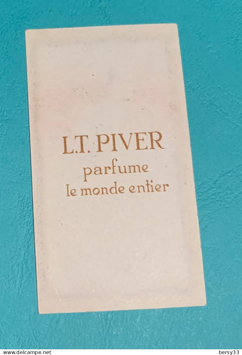 LT PIVER PARIS DIABLERIES Carte Parfumée - Anciennes (jusque 1960)