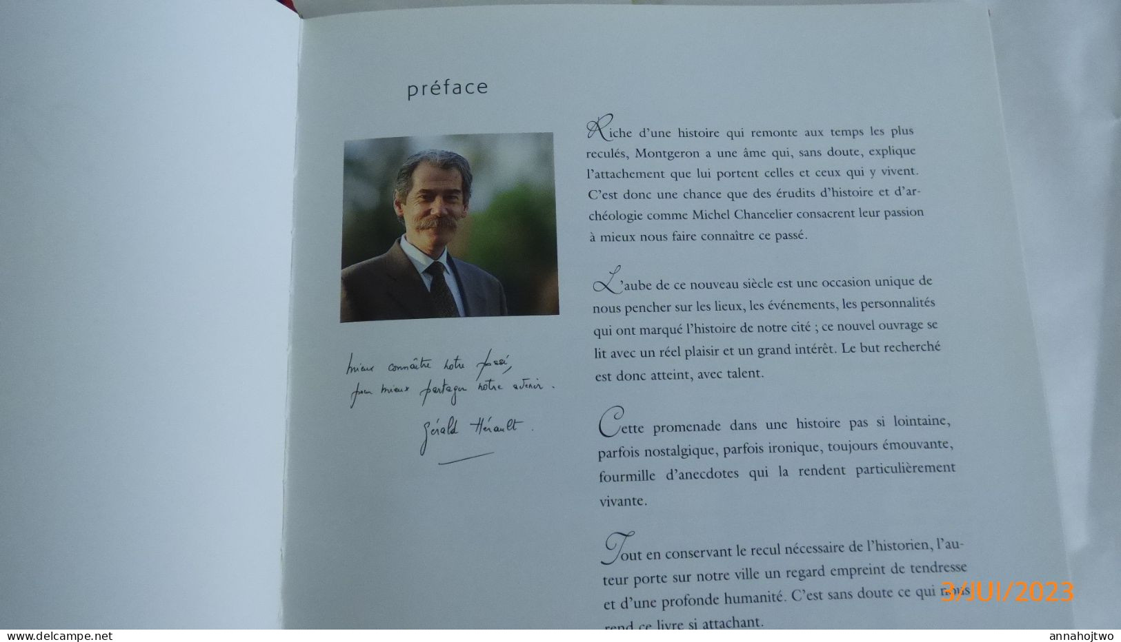 Essonnes / * MONTGERON Au XX° Siècle *  Par Michel Chancelier . - Ile-de-France